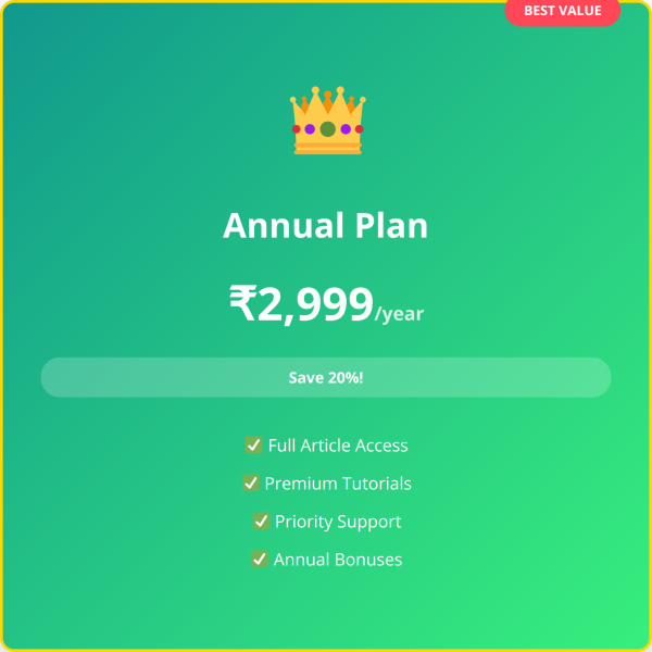 Premium Annual Access